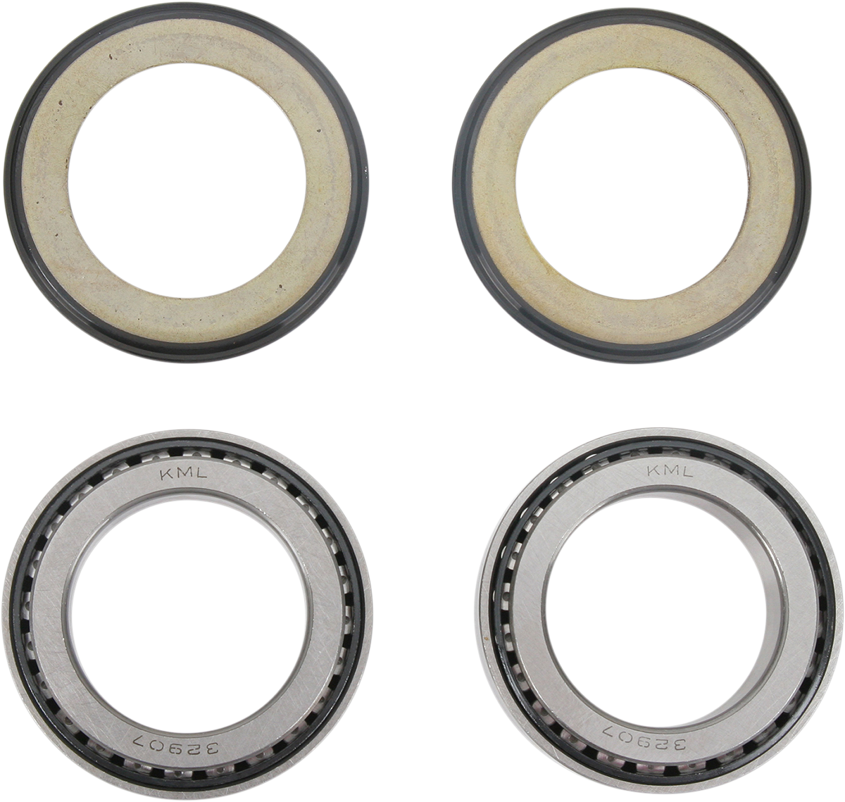Steering Stem Tapered Roller Bearings and Seals Kit
