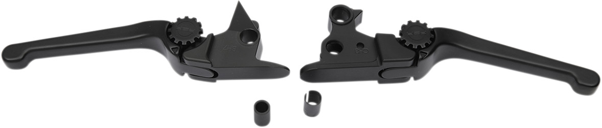 Psr Anthem Adjustable Lever Set for Harley Models - Black Harley Davidson