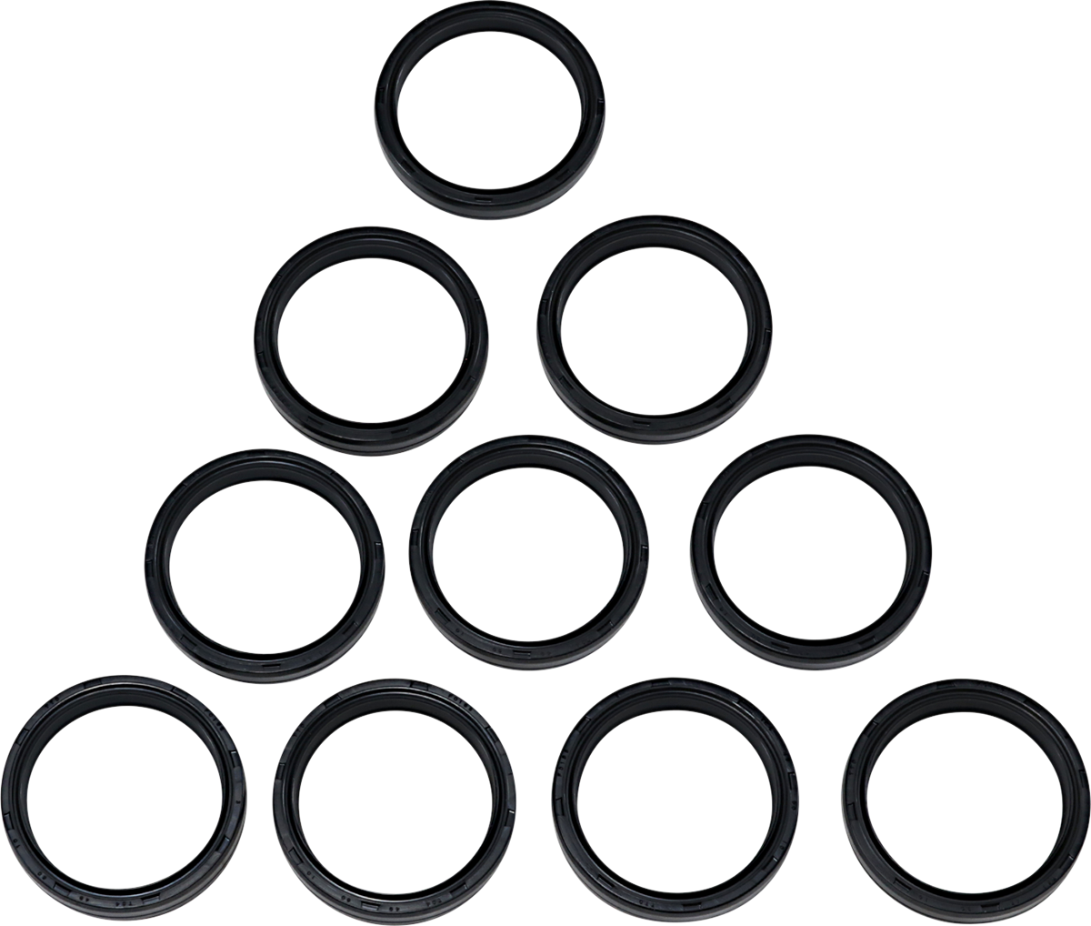 Drag specialties Fork Seals - 49 mm - 10-Pack Harley Davidson/Honda/Kawasaki/Suzuki