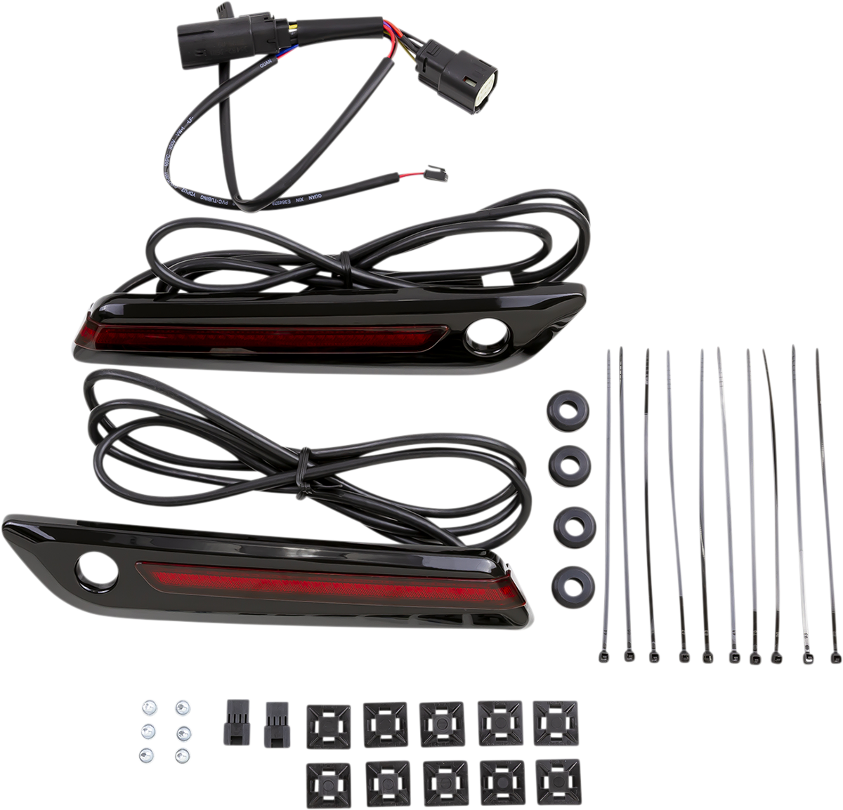 CIRO LED Saddlebag Hinge Covers