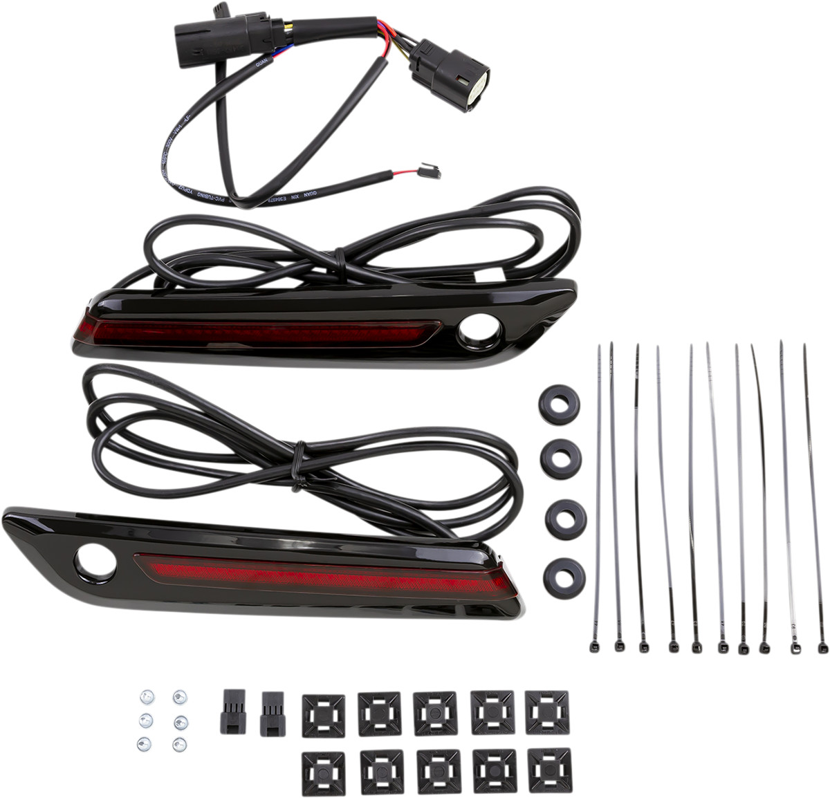 CIRO LED Saddlebag Hinge Covers