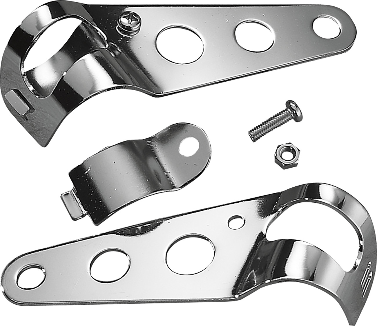Drag Specialties Side-Mount Headlight Brackets
