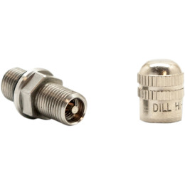 HEAVY-DUTY STAINLESS STEEL SCHRADER VALVE HEAVY-DUTY STAINLESS STEEL SCHRADER VALVE