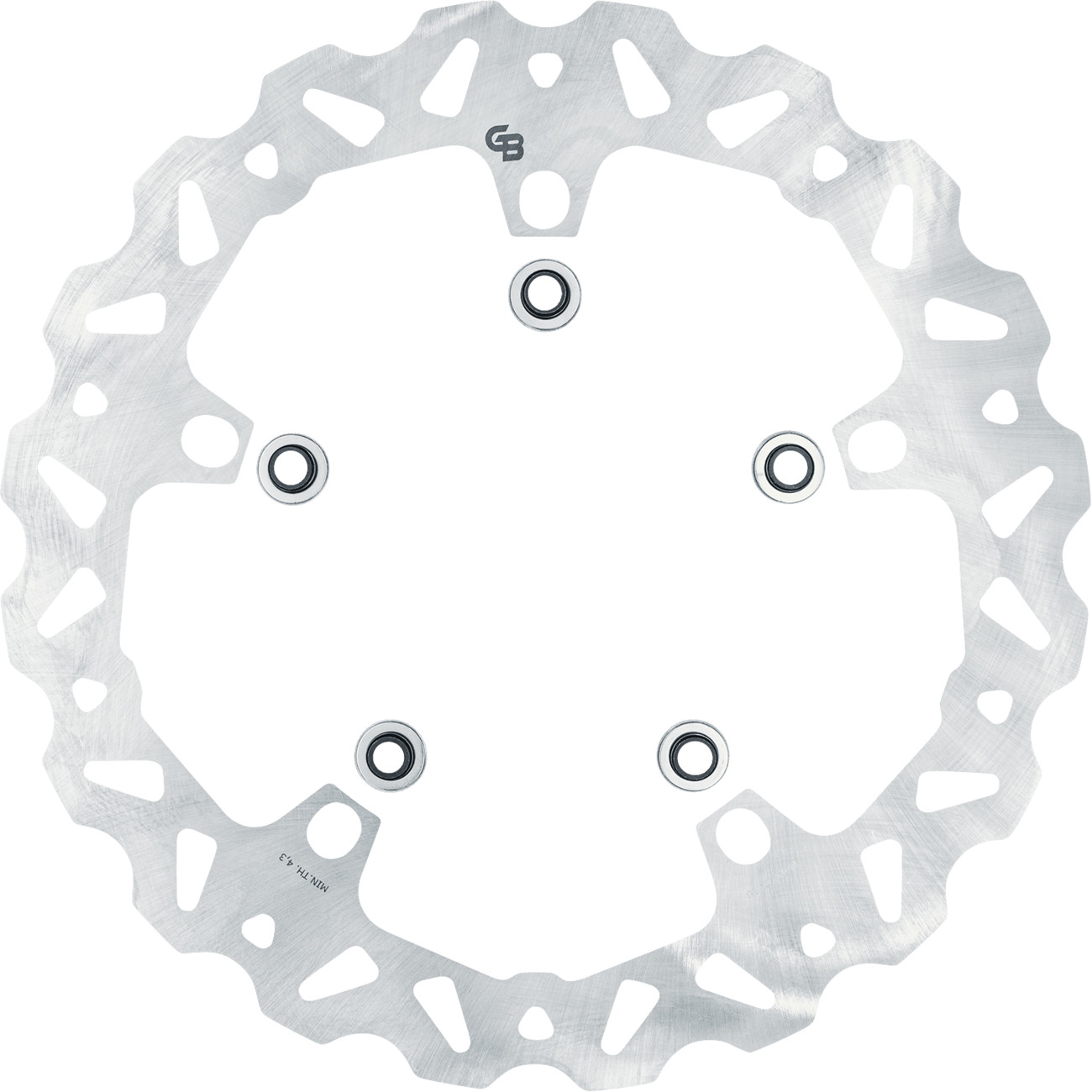 GBrakes Front Solid Mount Wave Rotor GBD9010X