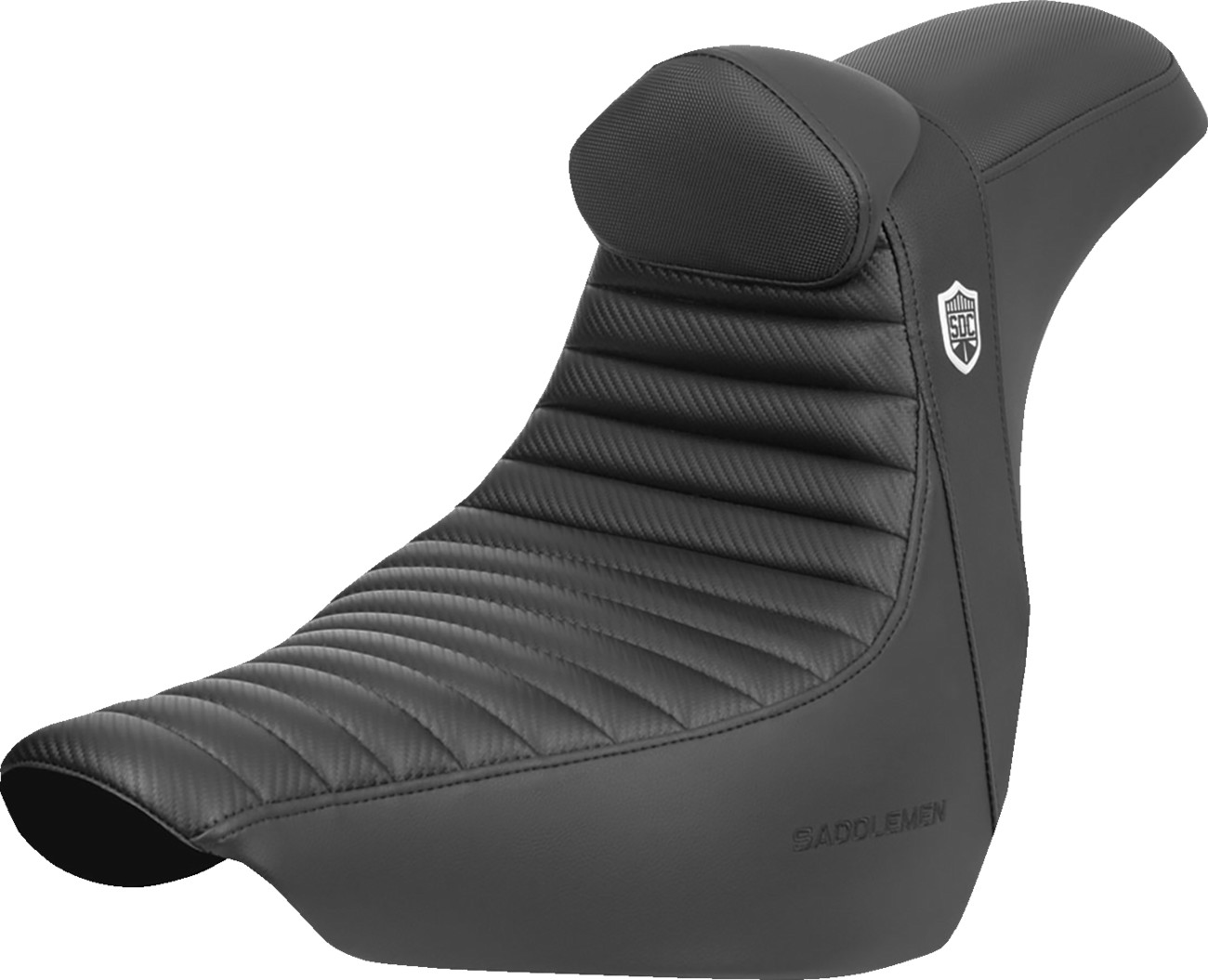 Saddlemen Pro Series SDC Performance Gripper Tuck 'N Roll Seat For Harley FXLR / FLSB 2018-2026