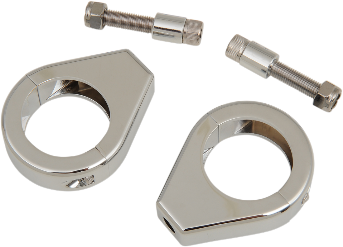 Drag specialties Turn Signal - Clamp - 39mm - Chrome