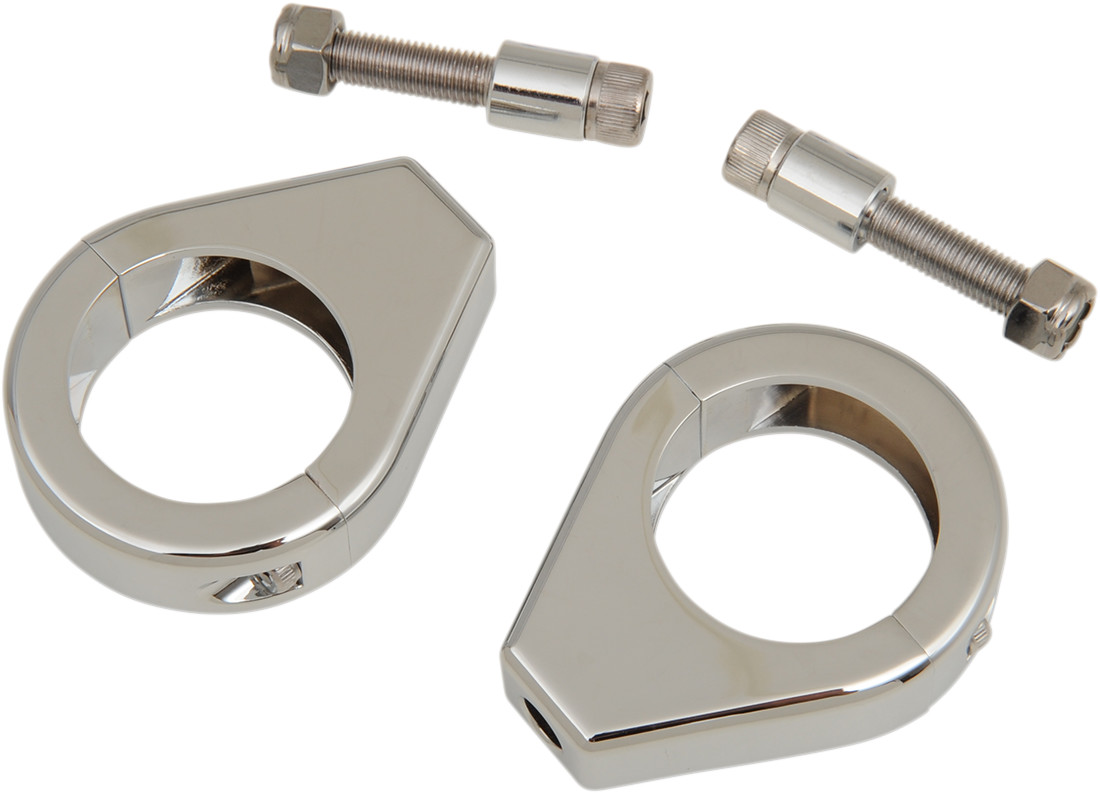 Drag Specialties Turn Signal Fork Clamps