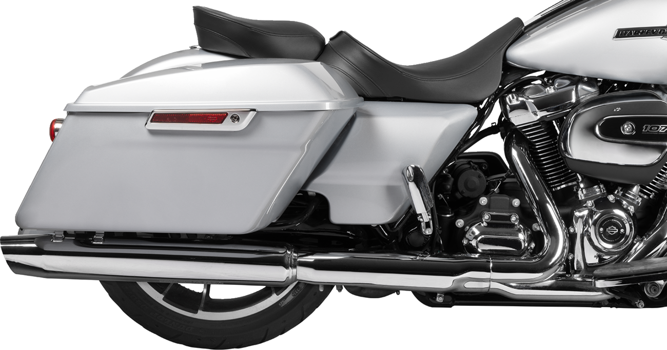 Drag specialties seats Rear Solo Seat - Wide - Smooth - FL '97-'23 Harley Davidson