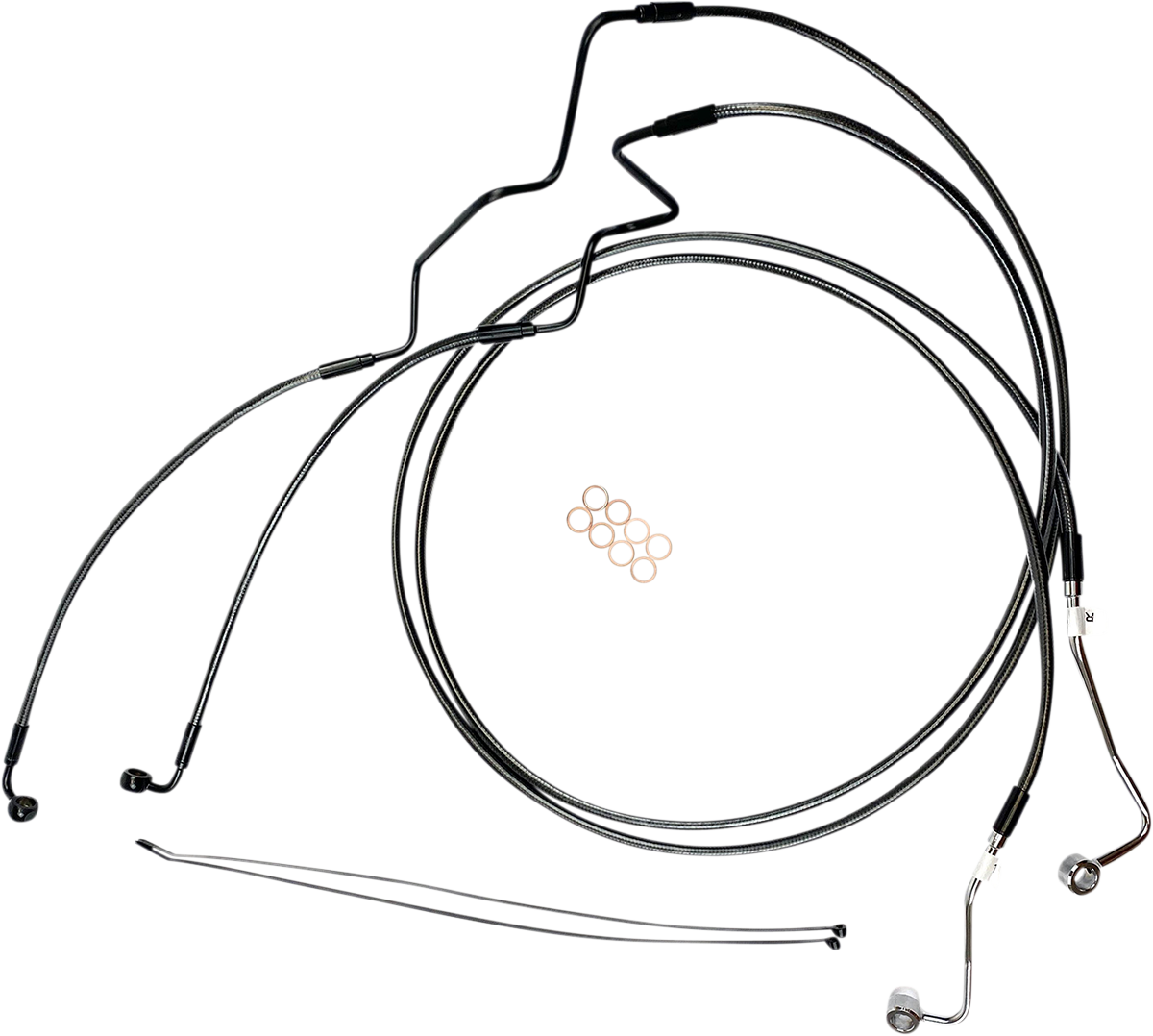 Designer Series Extended ABS Touring Lower Brake Line Kit