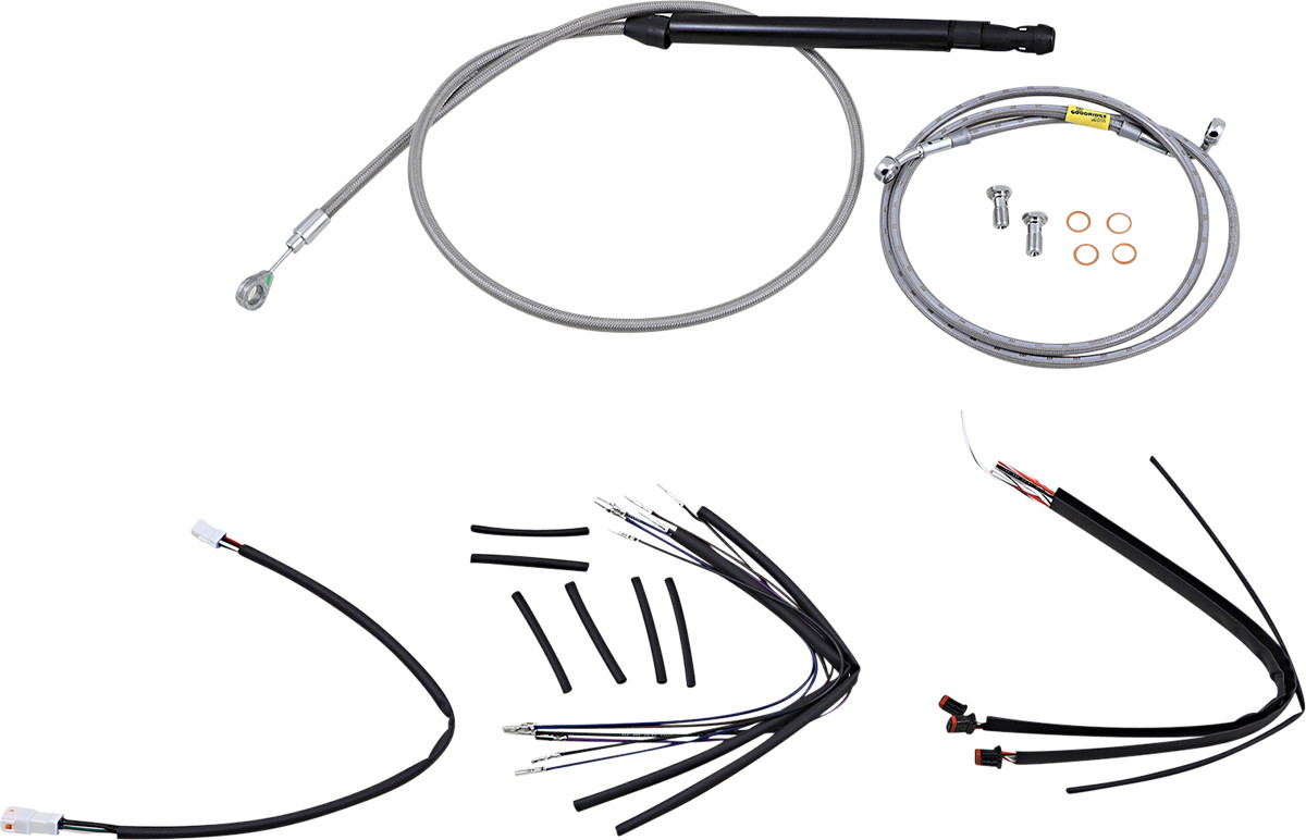 Burly Handlebar Cable Installation Kit For Harley Softail FLSL 2018-2020