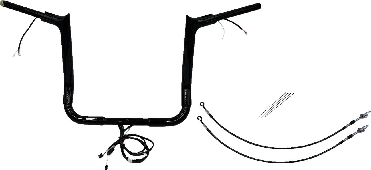 EZ Install Wired 1-1/2" Pointed Top Handlebar Kit