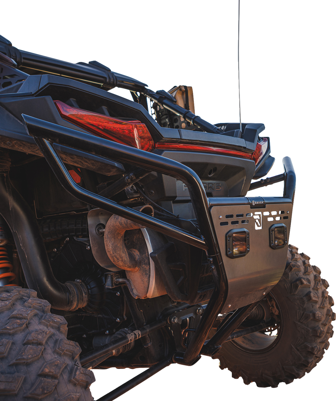 Ravek Rear Bumper - Plug & Play Reverse LED Lighting - Polaris - RZR