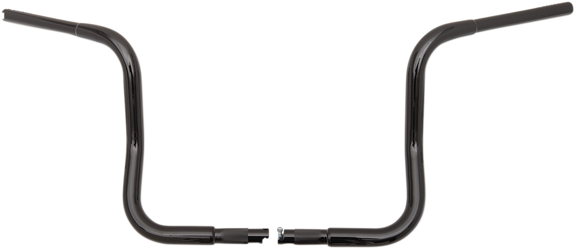 Fat Baggers Inc. 1-1/4" EZ Install Round Top Handlebars For Harley Electra Glide/ Street Glide 1986-2024