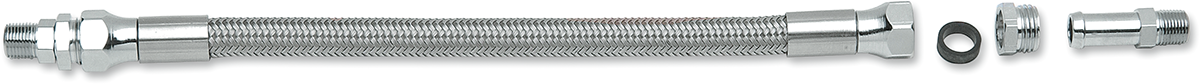 Drag specialties Universal Oil Line - Stainless Steel - 12"