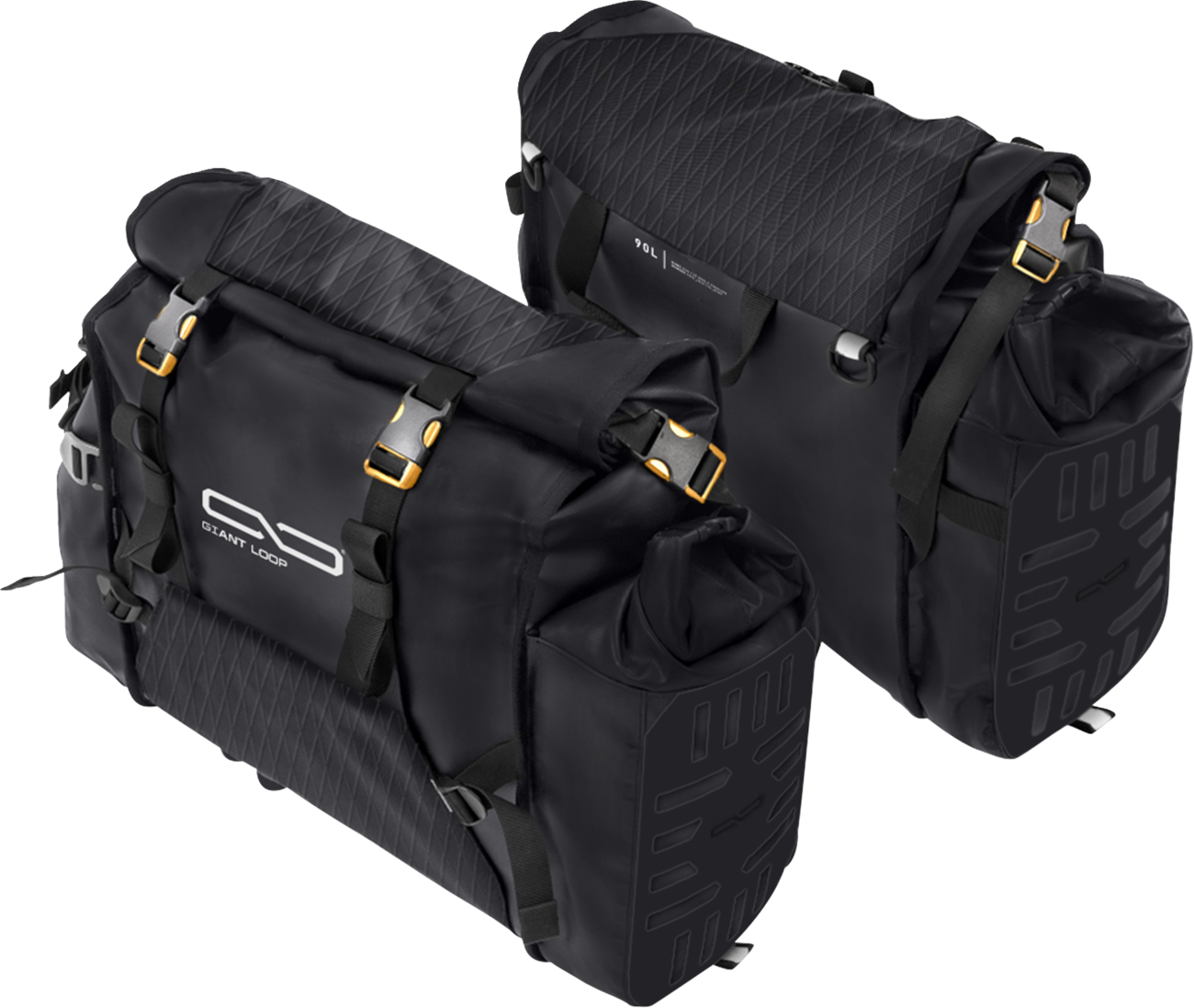 GIANT LOOP ROUND THE WORLD PANNIERS 90L BLACK