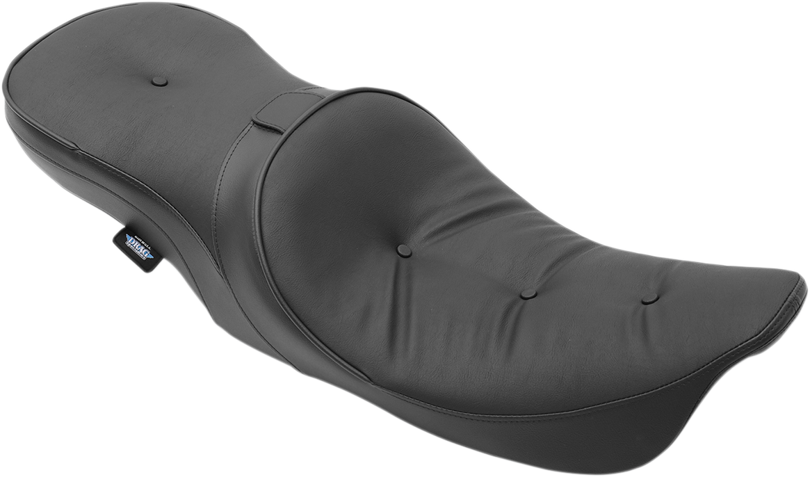 Drag specialties seats Low Touring Seat - Pillow - Driver's Backrest - FL '99-'07 Harley Davidson