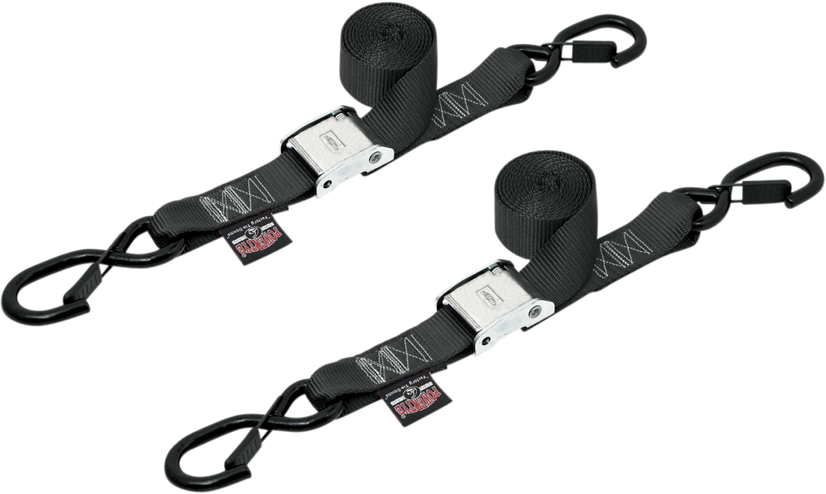 PowerTye 1.5" Fat Strap Cam Buckle Tie-Downs