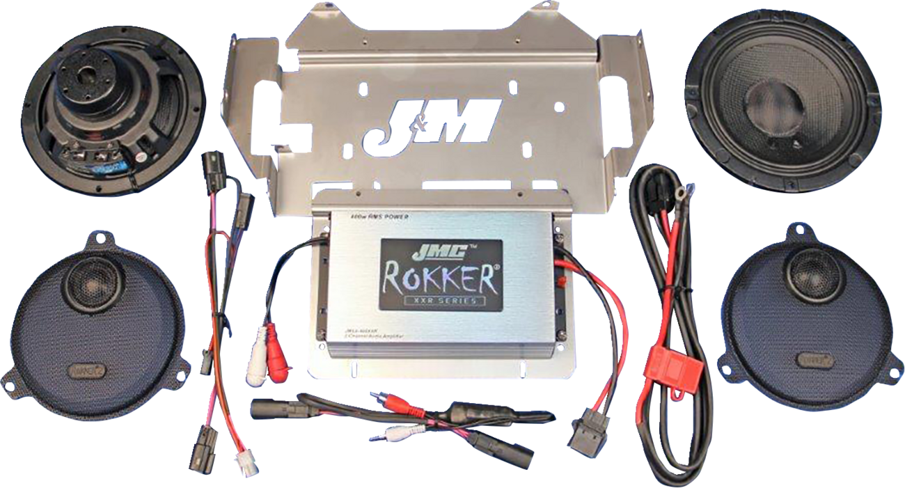 J & m Stage-6 Rokker® XXR 400W Speaker/Amplifier Kit