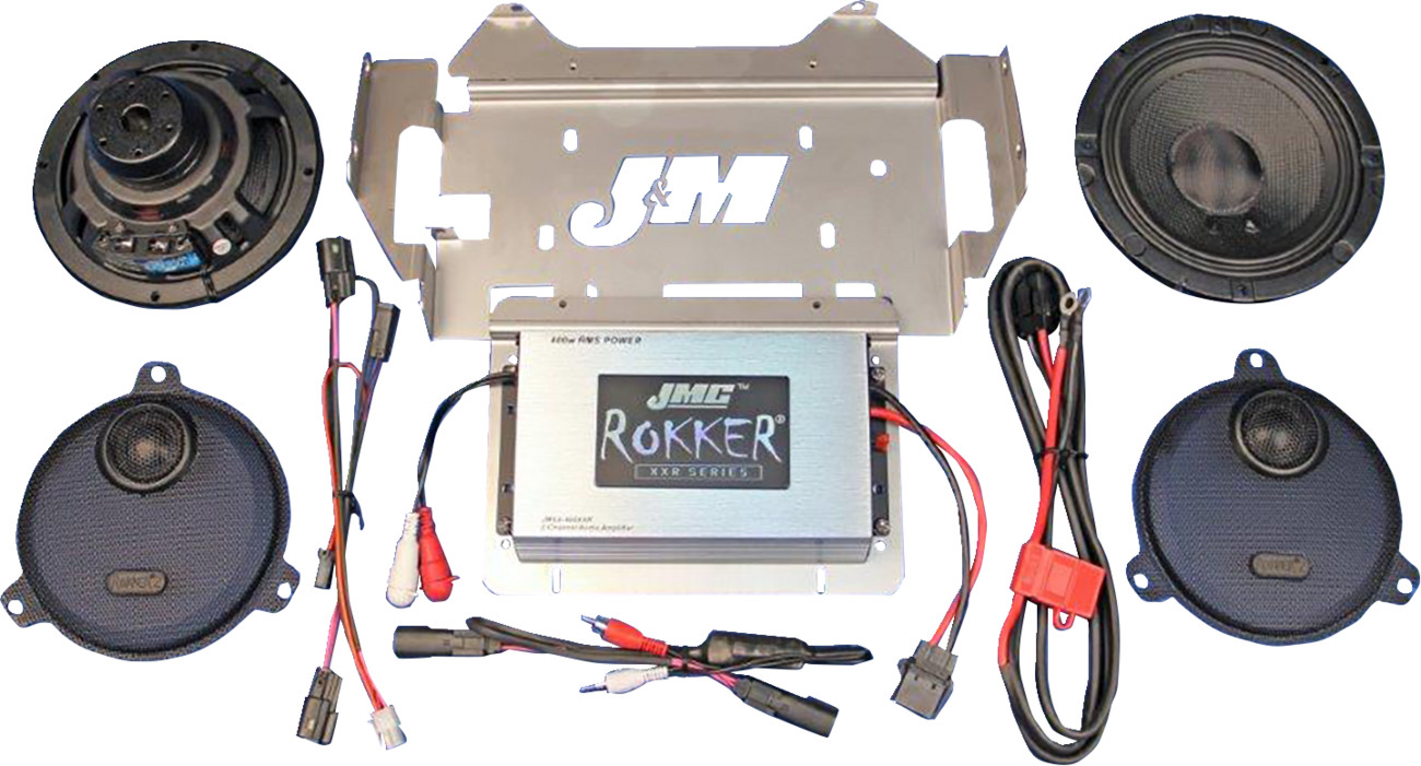 J & m Stage-6 Rokker® XXR 400W Speaker/Amplifier Kit