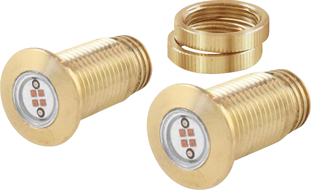 PAUL YAFFE BAGGER NATION Bag Bolts Taillight Kit with Lightning Bolts