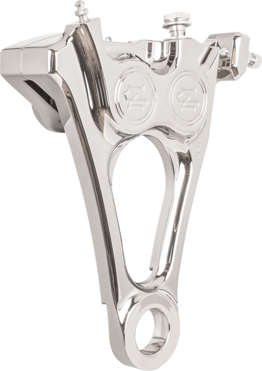 Performance Machine Integrated Four-Piston Rear Caliper For Harley M8 Softail 2018-2025