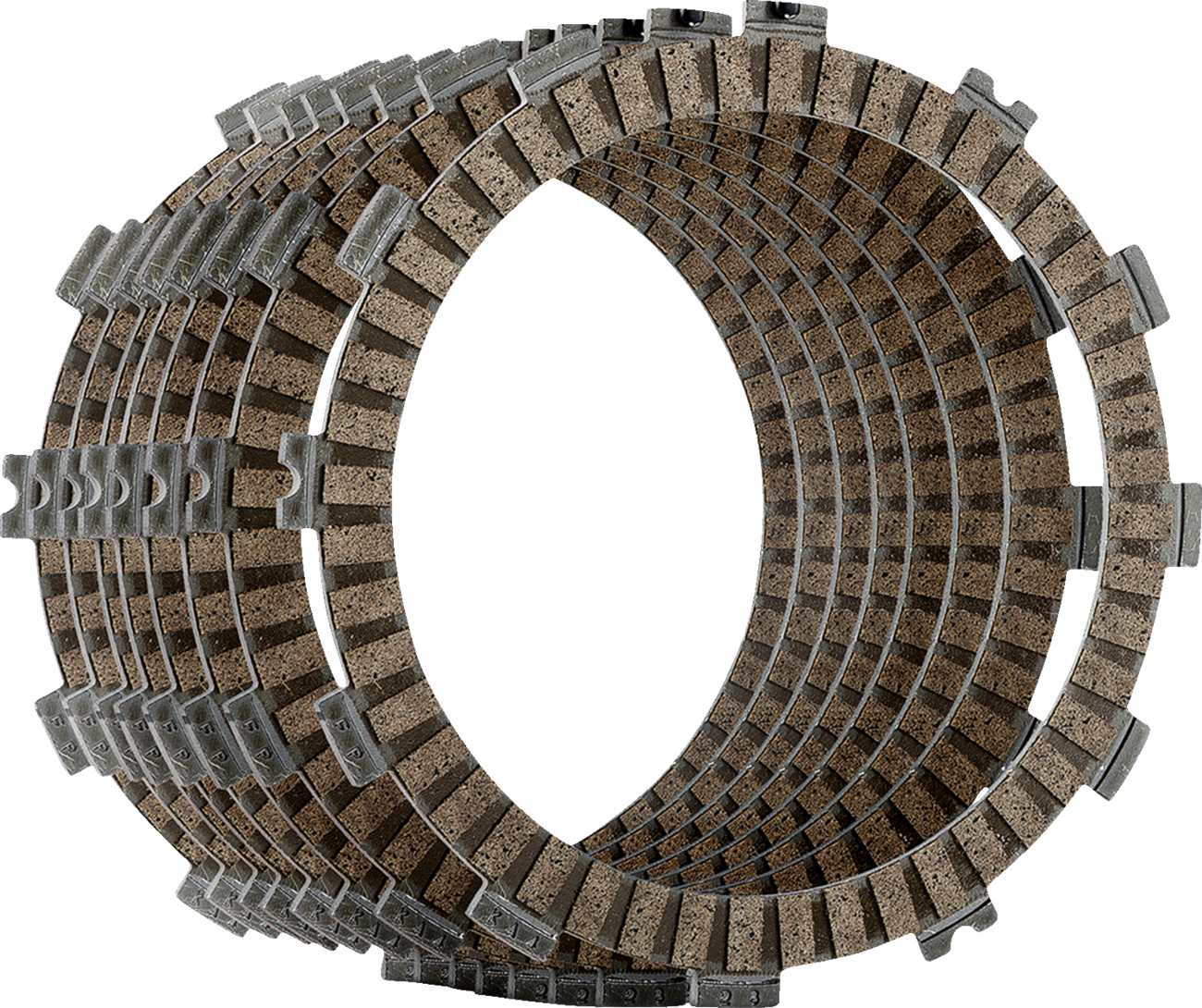 Hinson Fiber Clutch Plates Honda CRF250R / CRF250RX 2022