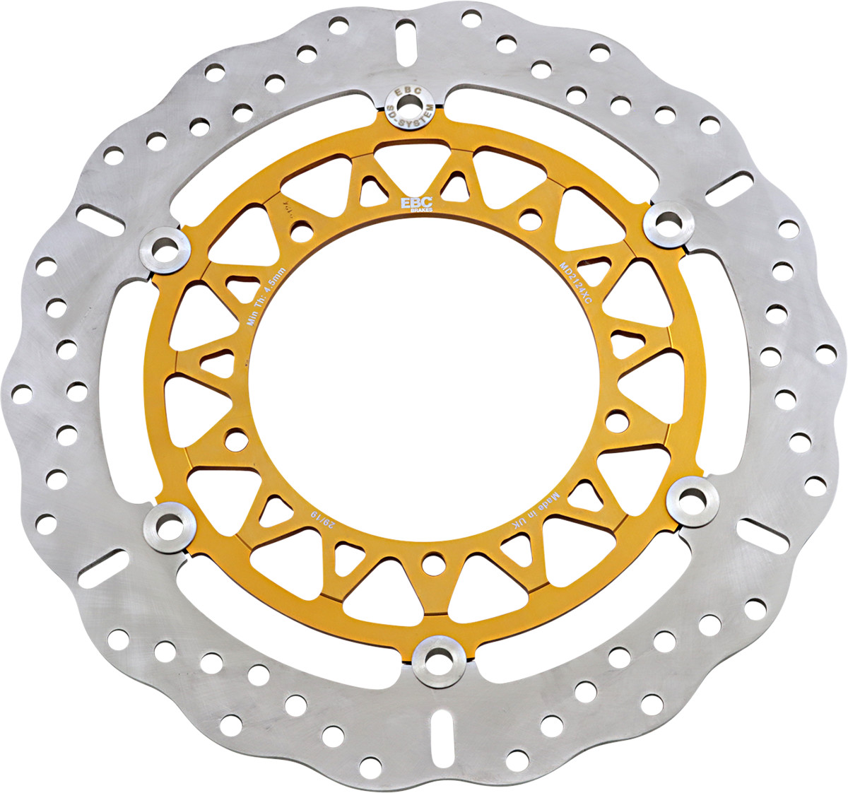 EBC Pro-Lite XC Contour Brake Rotor