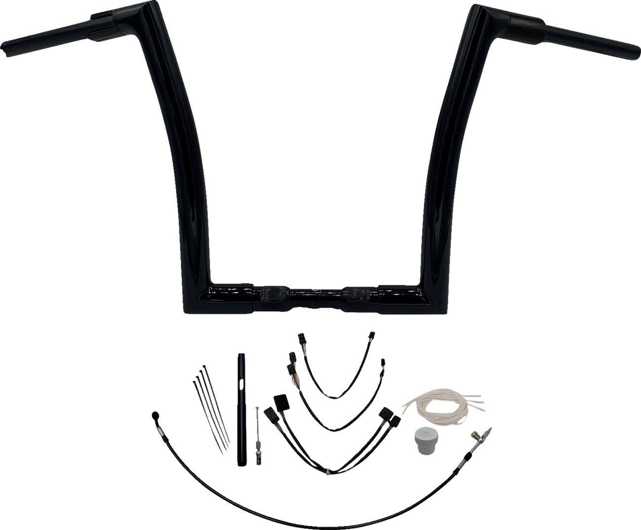 FAT BAGGERS INC. 1-1/2" EZ Install Flat Top Handlebar Kit