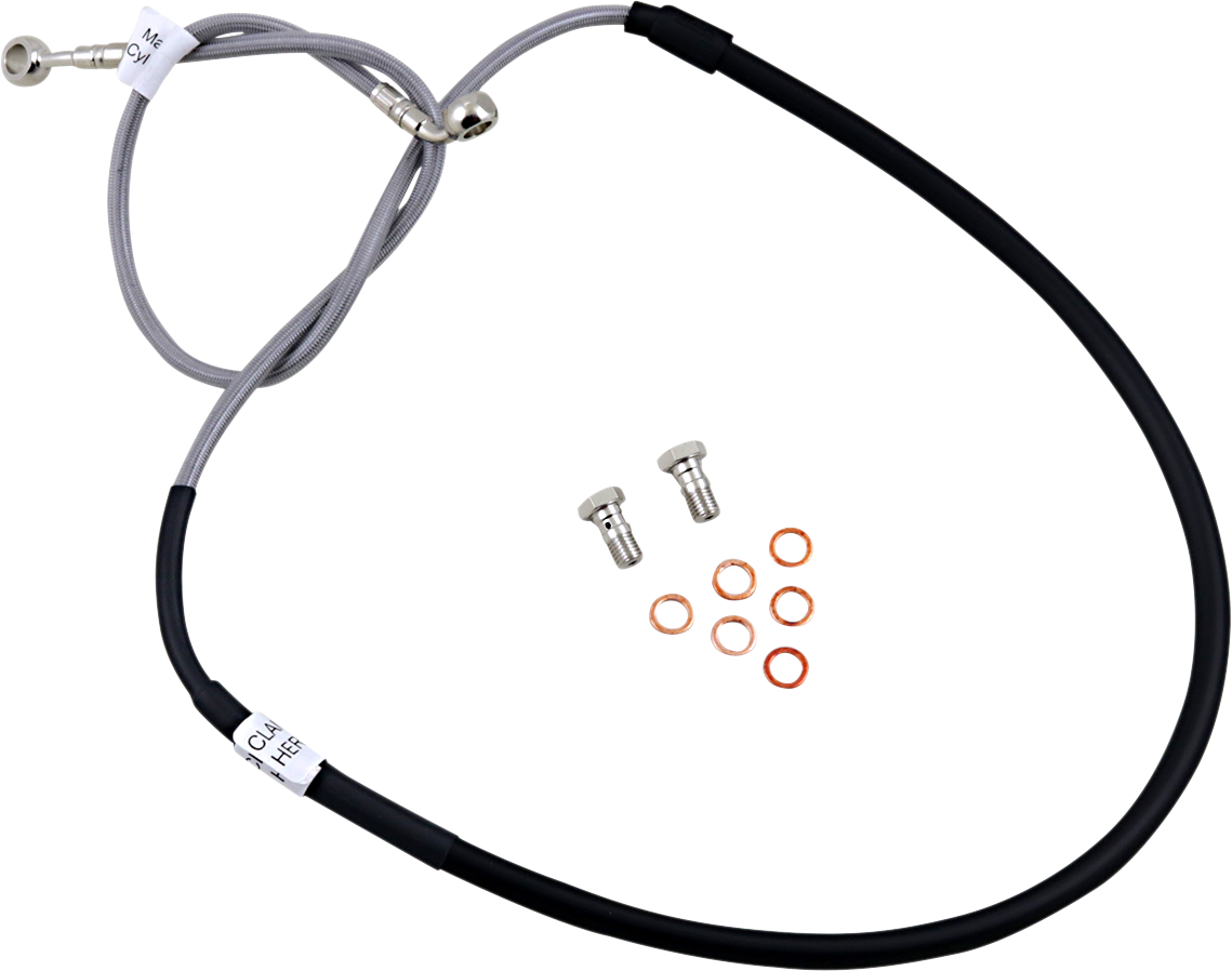 Gbrakes Brake Line Kit - Stainless Steel 2021-2023 Honda CRF450RL / 2019-2020 Honda CRF450L