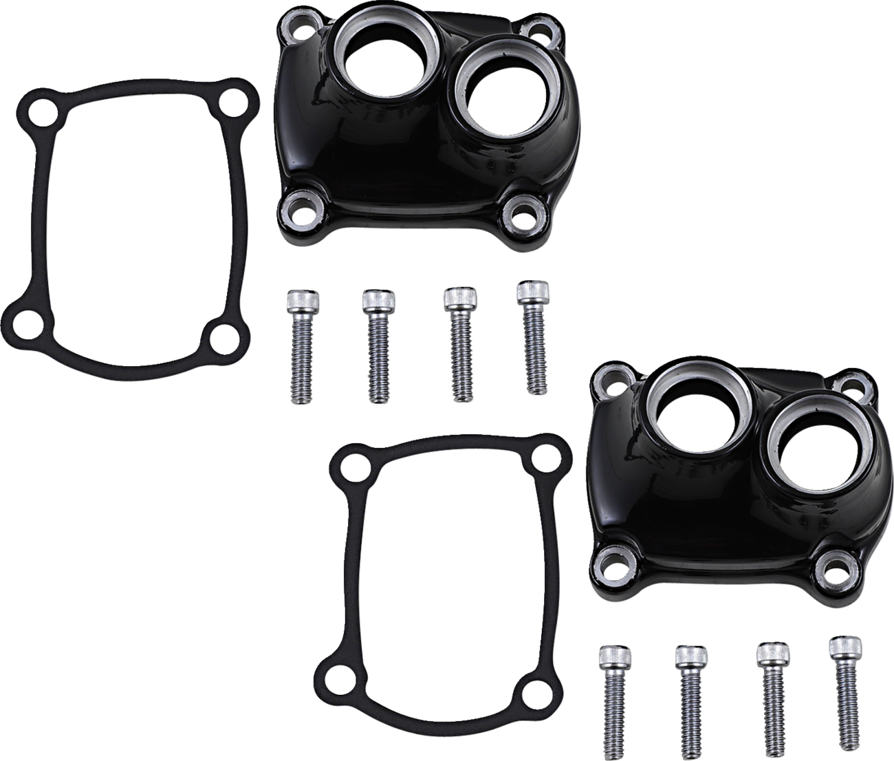 Drag specialties Lifter Cover - Gloss Black - M8 Harley Davidson