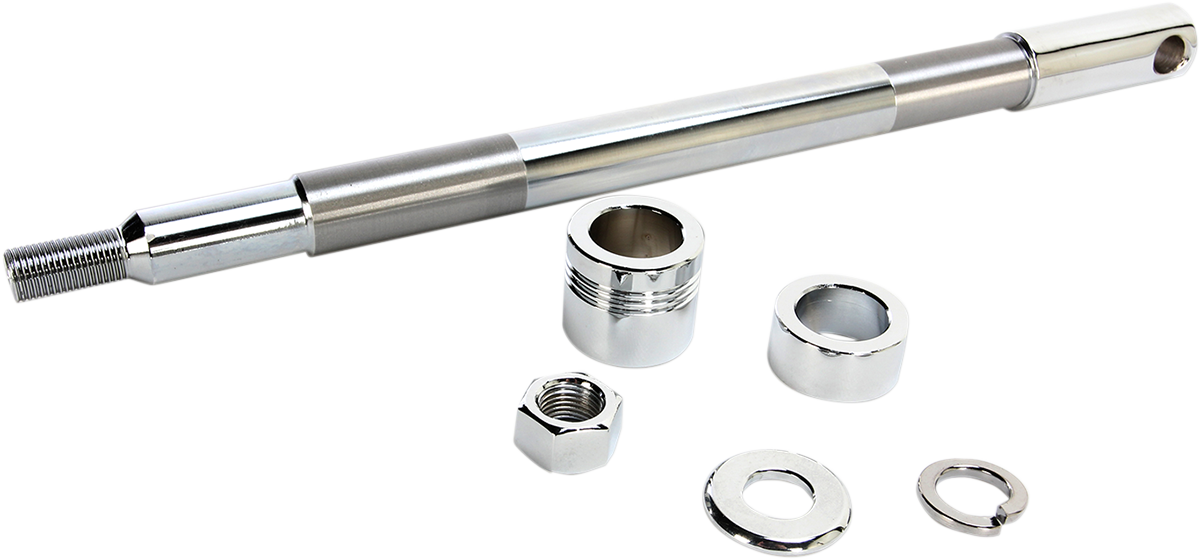 Drag specialties Axle Kit - Front - Chrome - '00-'06 Softail Harley Davidson