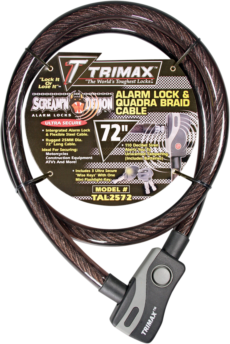 TRIMAX Alarm Cable Lock