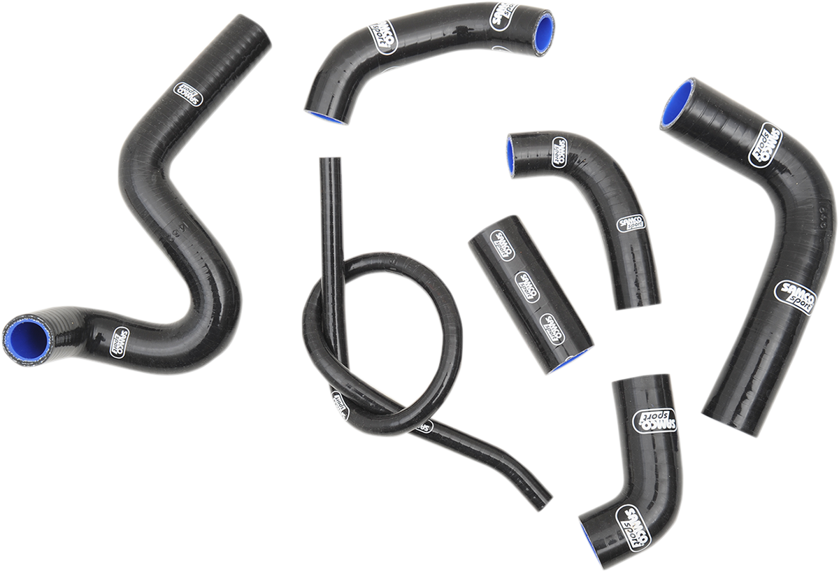 Samco sport Radiator Hose Kit - Black - Ducati