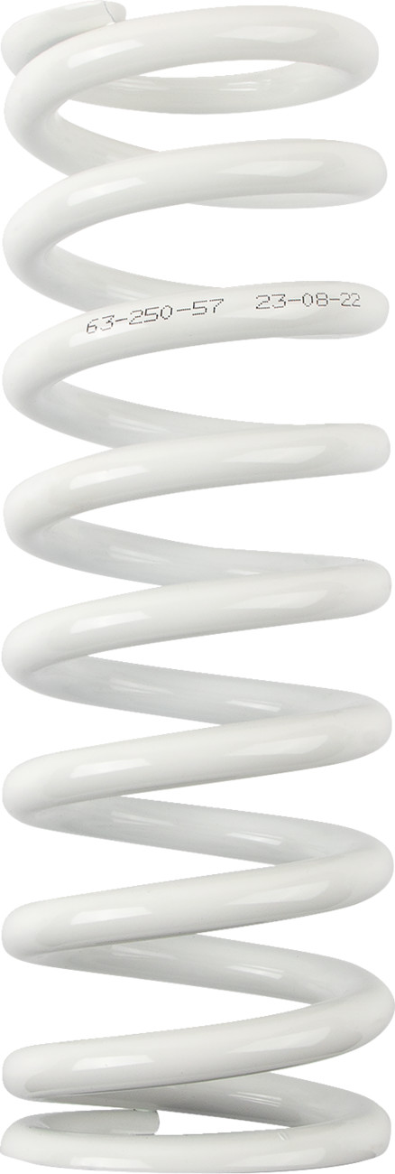 Moose offroad Shock Spring - 63 mm OD - 57 n/mm - White Husqvarna/KTM