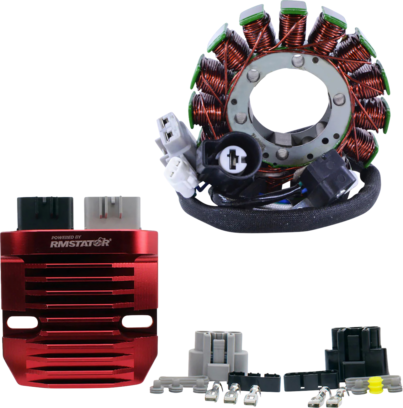Rm stator Charging Kit with Mosfet Regulator - Kawasaki