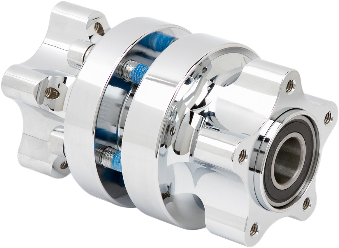 Arlen ness Hub - Cartridge - Front/Dual Disc - Chrome - '00-'07 Touring Harley Davidson