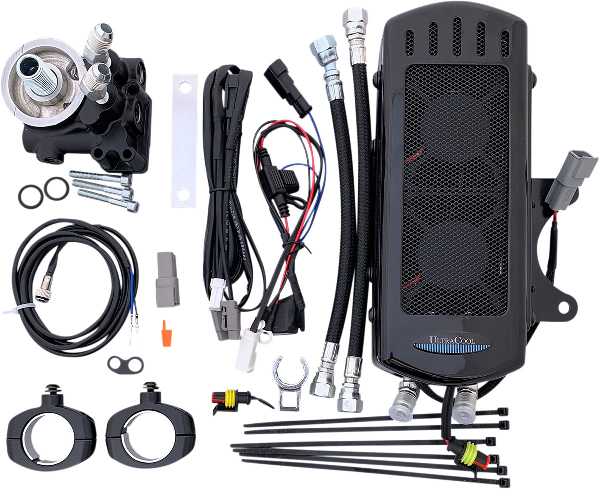 UltraCool Side Mount Oil Cooler Kit For Indian 2014-2026