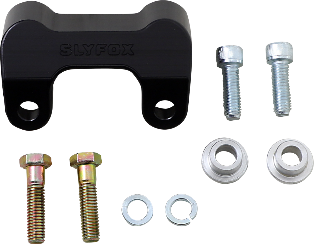 SlyFox Performance Riser Relocation Bracket For Harley FLTR 2015-2025