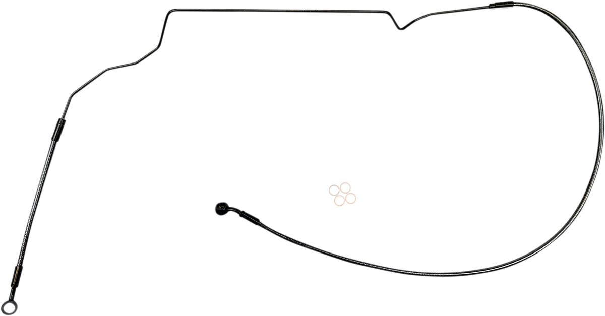 Braided Front Brake Line