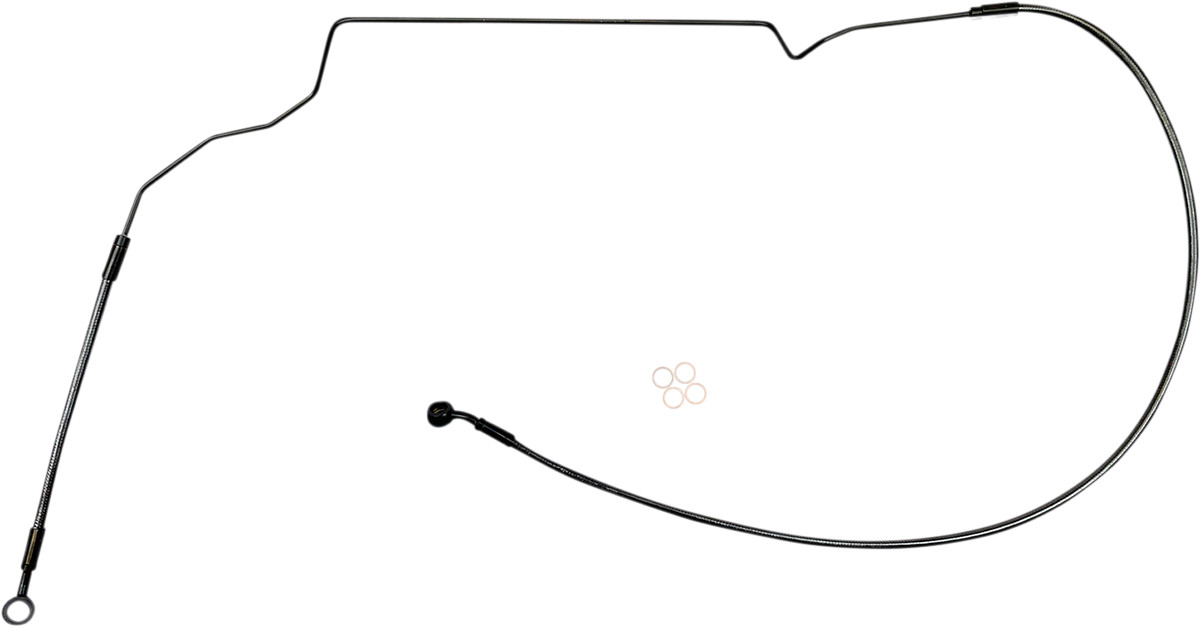 MAGNUM SHIELDING Braided Front Brake Line