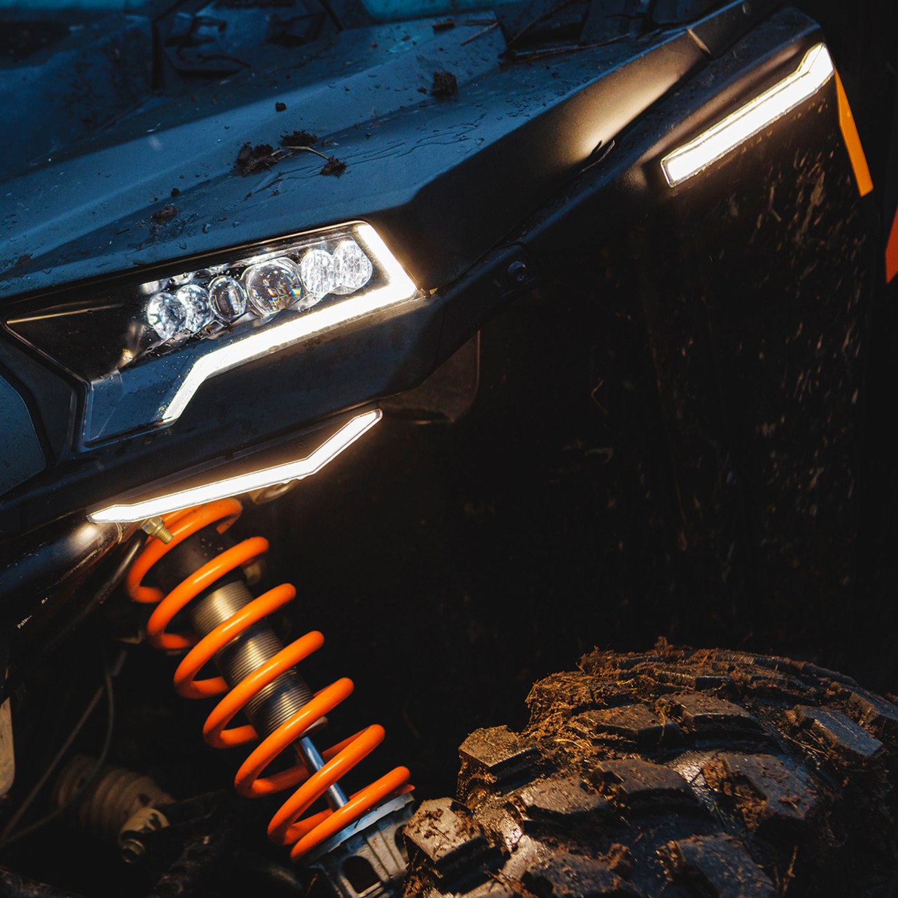 Ravek Auto-Cancel Turn Signal Kit w/White Running Lights Polaris RZR XP 2024-2025
