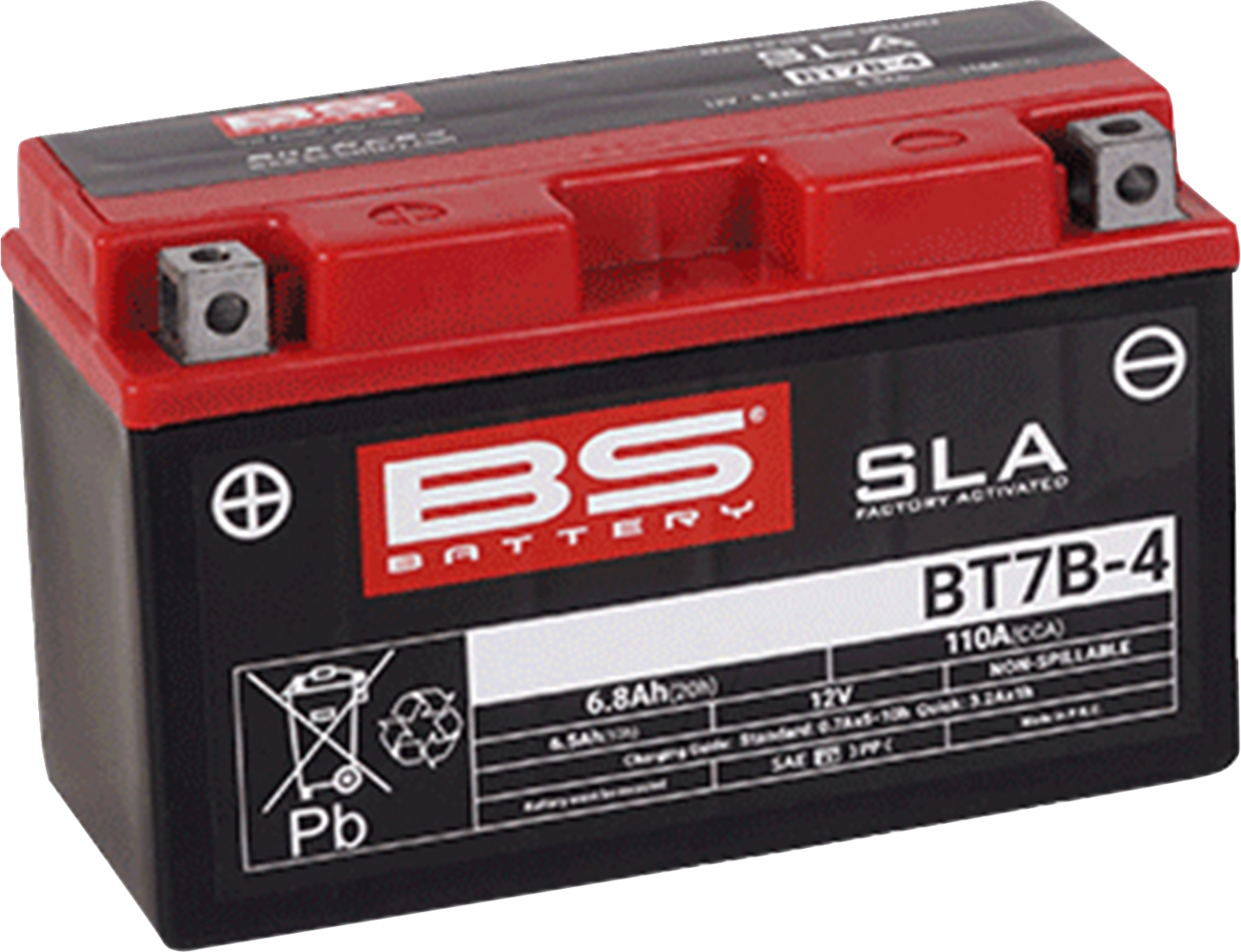BS BATTERY SLA Factory- Activated AGM Maintenance-Free Battery