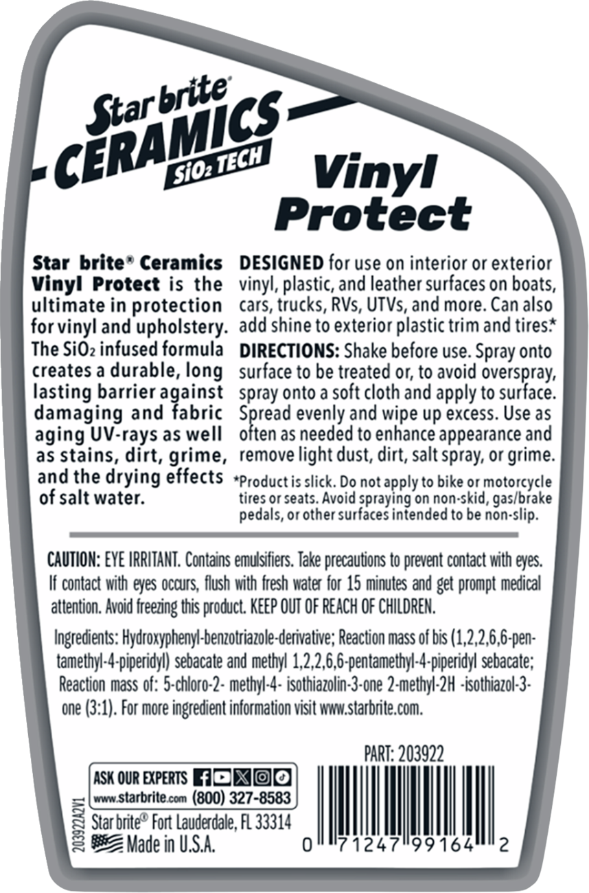 STAR BRITE Ceramic Vinyl Protectant