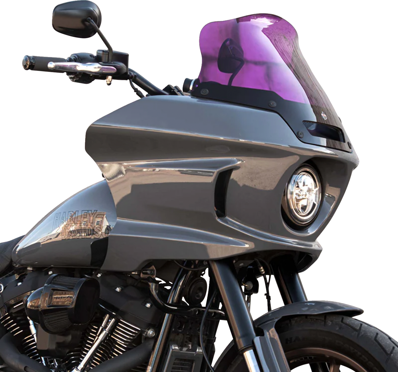 Klock Werks Kolor Flare Sport Windshield For Harley FXLRST 2022-2025