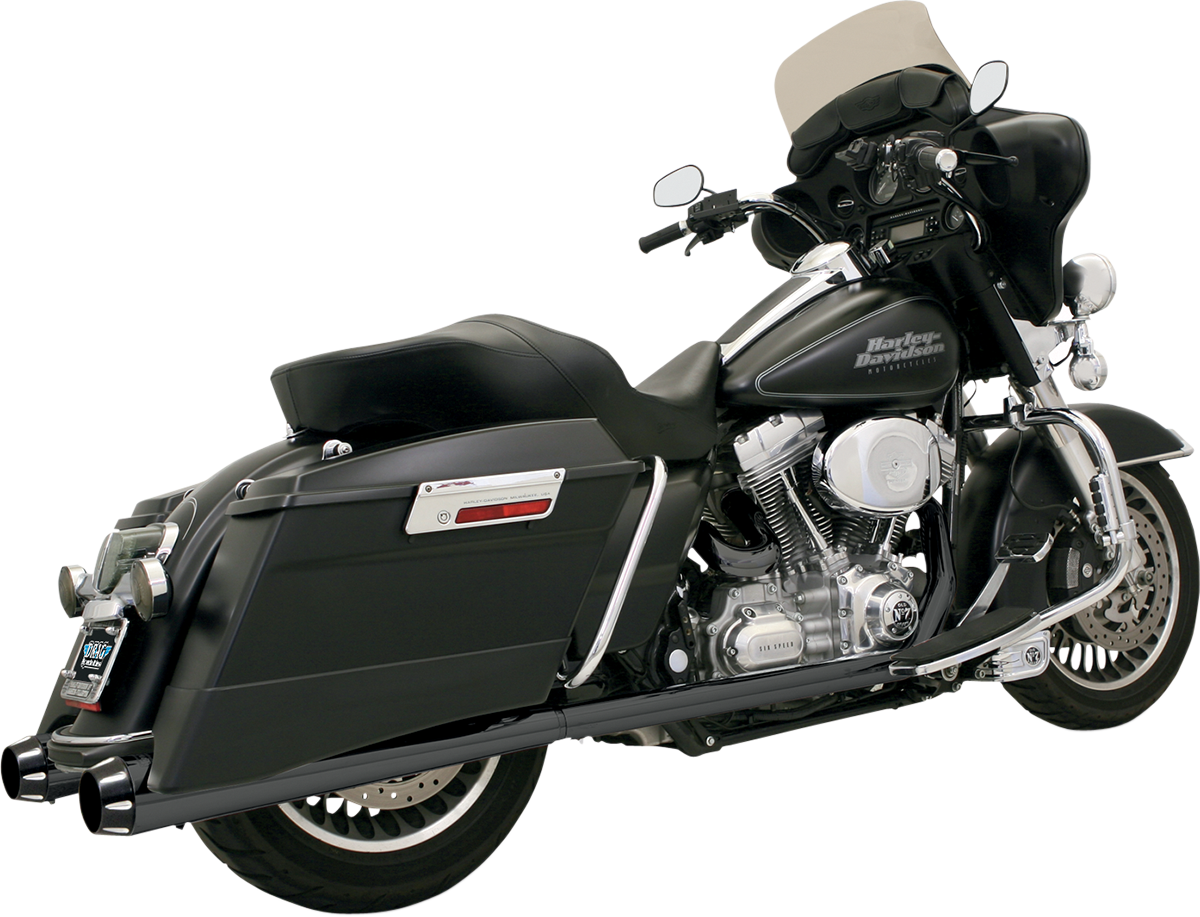 Bassani Megaphone Mufflers 1995-2016 Harley Touring Street Glide Road King FLTR