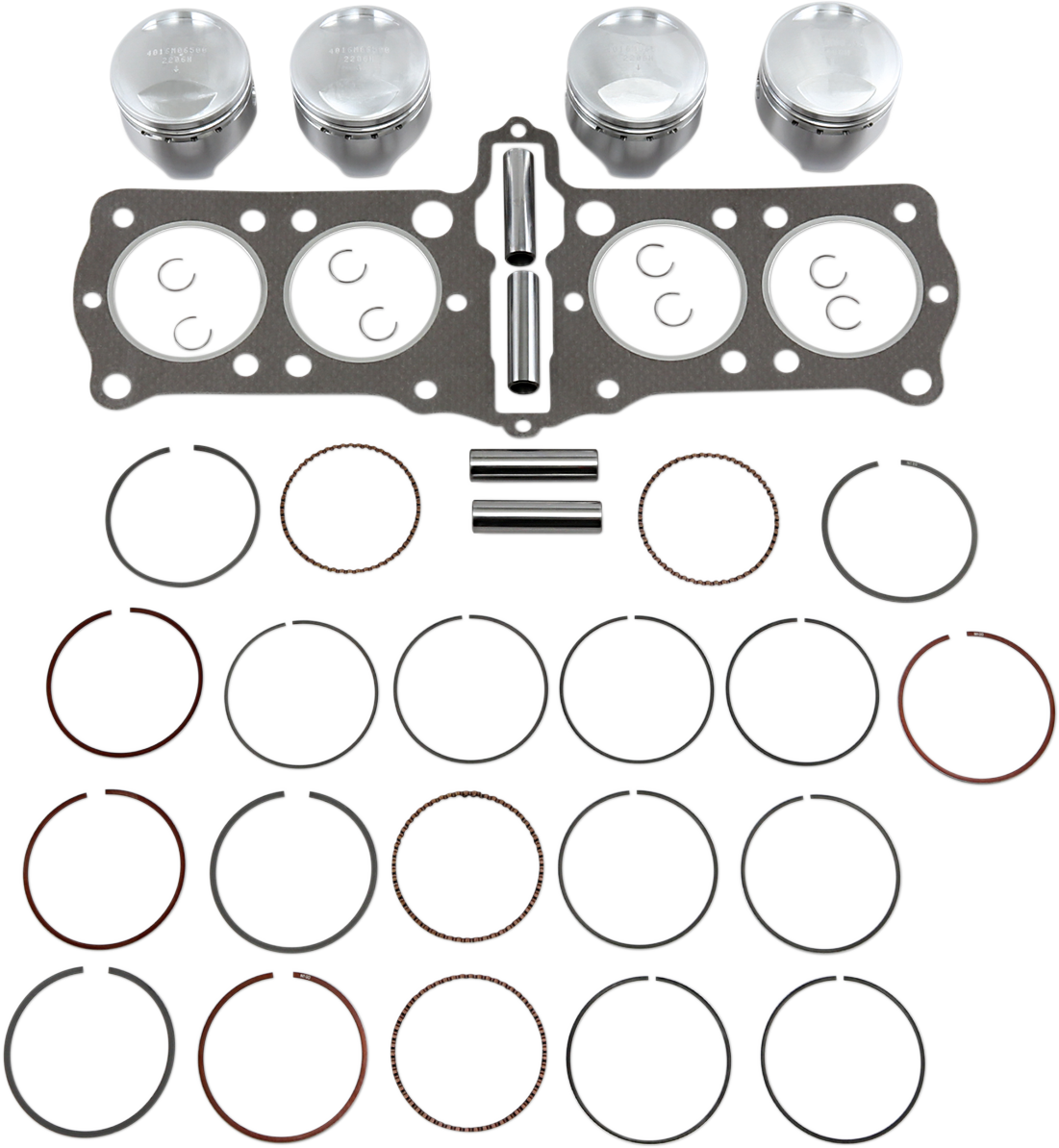 Forged Piston Kit with Head Gasket