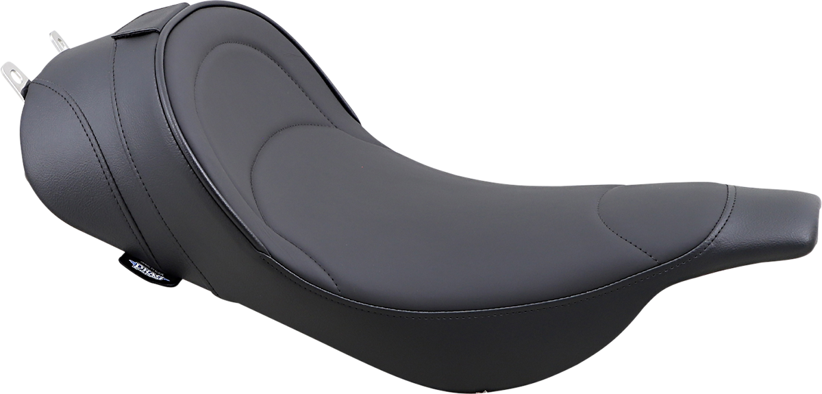 Drag specialties seats Solo Seat - Mild Stitched - Driver Backrest - FLT '97-'07 Harley Davidson