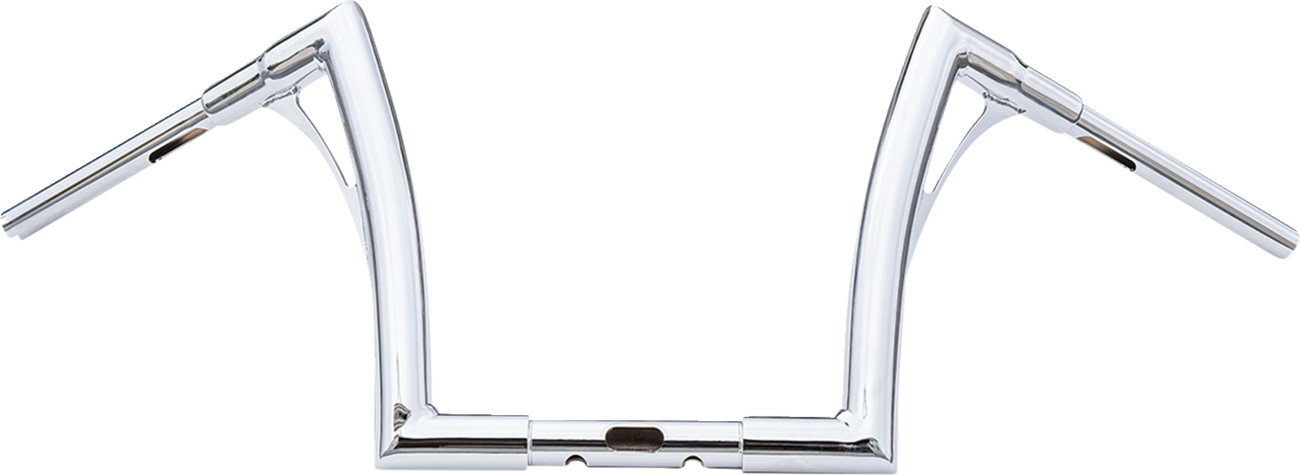 Kodlin usa Super Fat Flowbar Handlebar - 1-1/2" x 12-1/2" - Chrome Harley Davidson