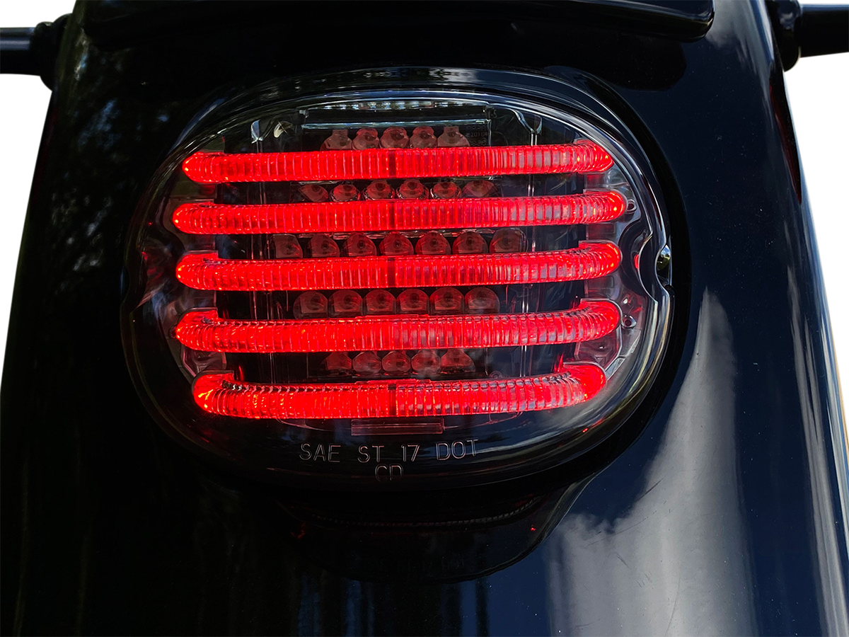 Custom Dynamics LED Tailight Integrated Turn Signals 99-19 Harley Touring FLST