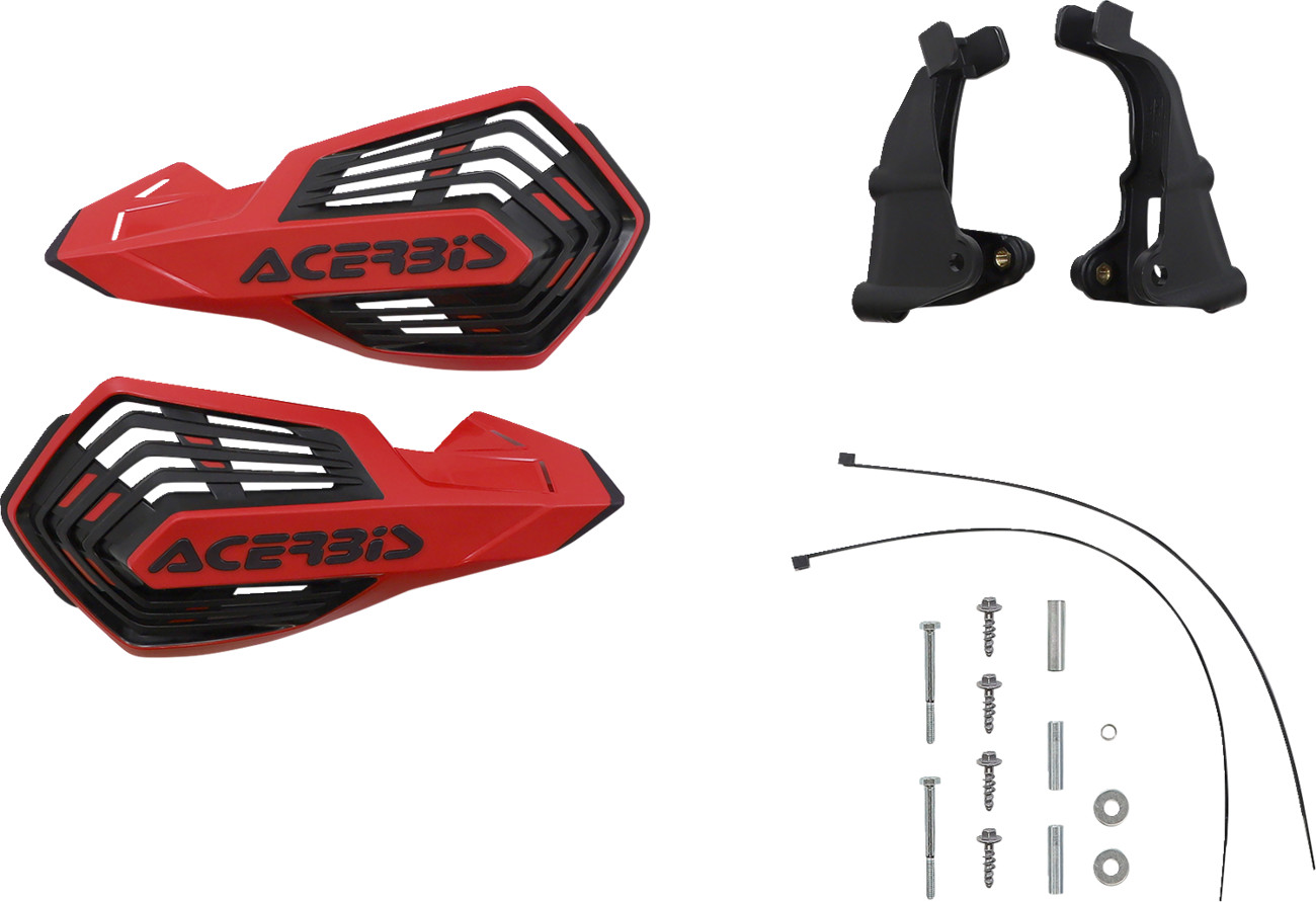 Acerbis K-Future Handguards - Red/Black Gas Gas/Husqvarna/KTM/Sherco/Triumph